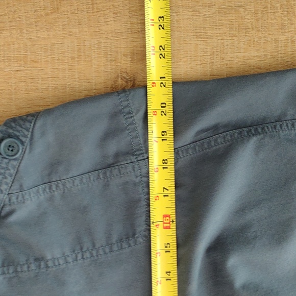 Women's Size 12P Jones of New York Sports Petite Dusty Blue Capri - Picture 12 of 12